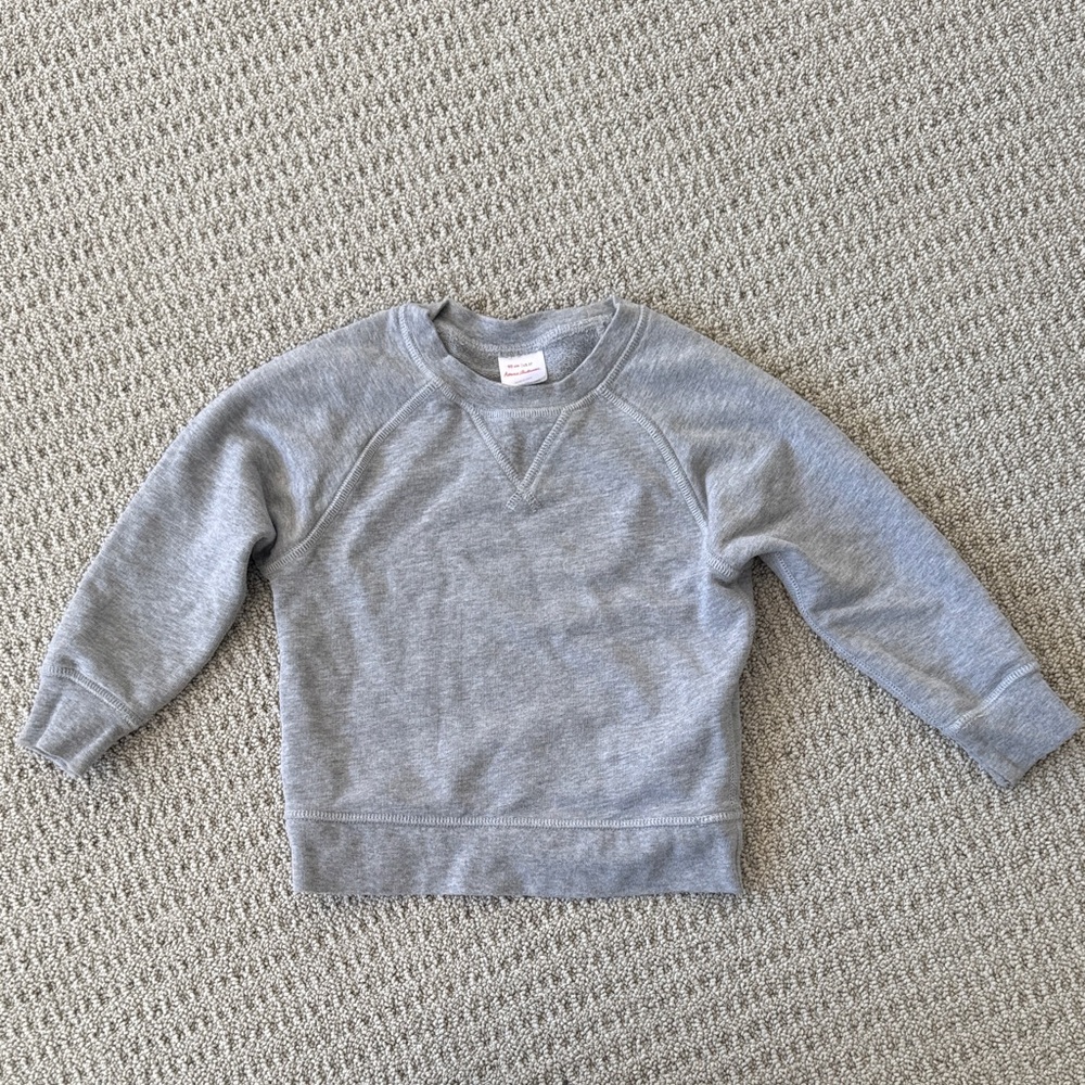 Hanna Anderson Gray Crewneck Sweatshirt 3T